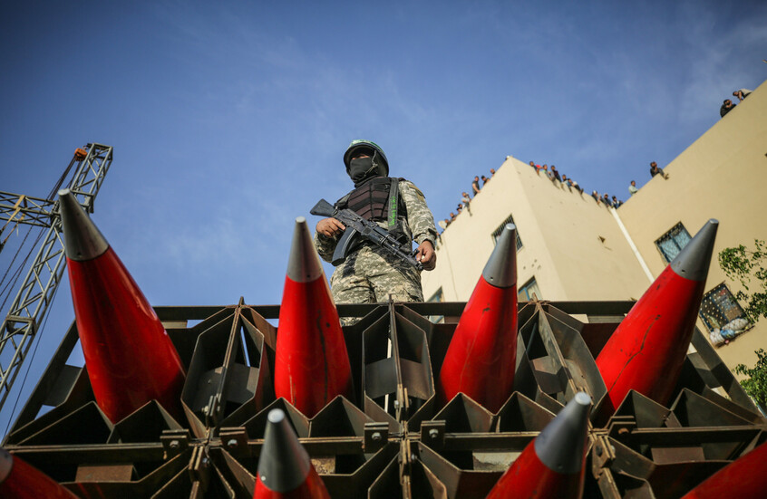 الجيش الإسرائيلي: اعتراض صاروخ أطلق من قطاع غزة