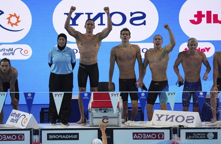 روسيا تواصل حصد الميداليات الذهبية في بطولة العالم للألعاب المائية