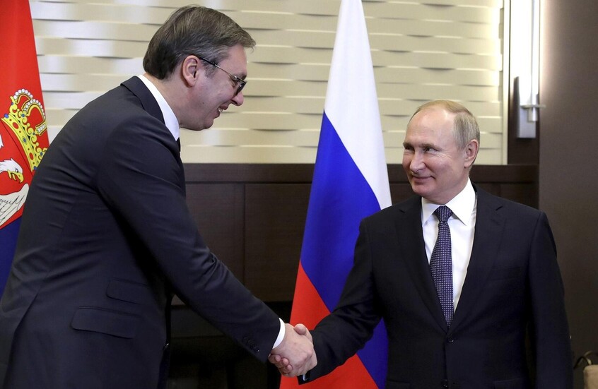 فوتشيتش: قد ألتقي بوتين خلال زيارتي للصين في سبتمبر