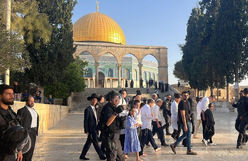 بيان عربي بعد اقتحام بن غفير المسجد الأقصى