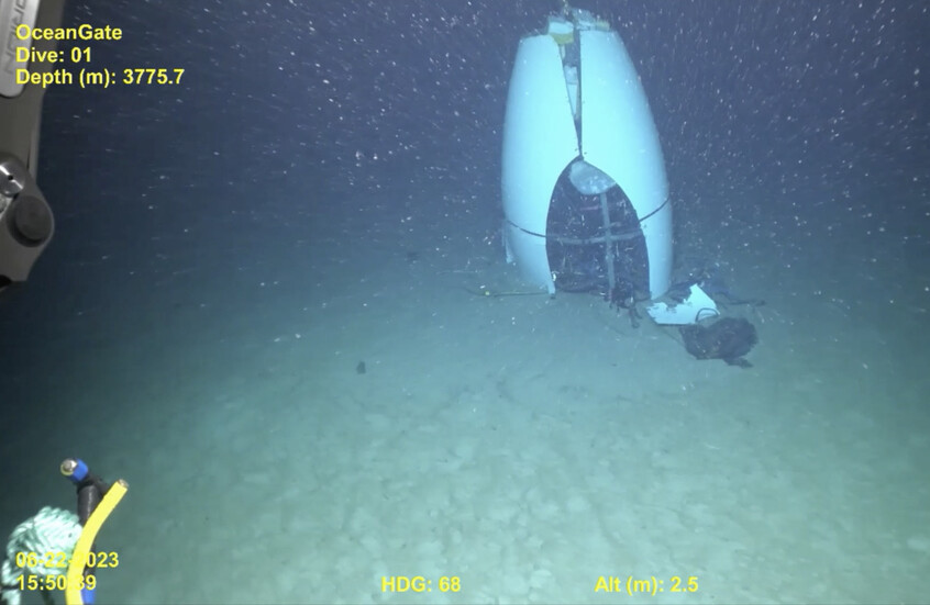 تقرير خفر السواحل حول غرق الغواصة 