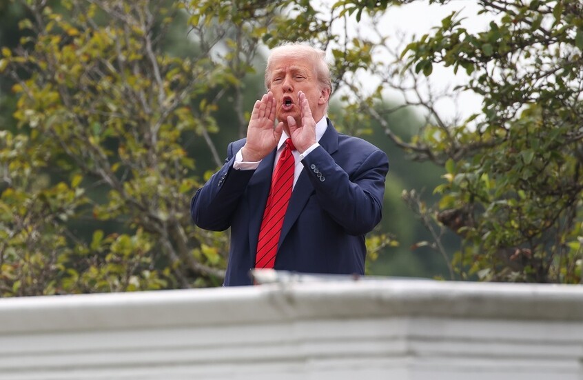 ترامب سيدلي ببيان اليوم الأربعاء