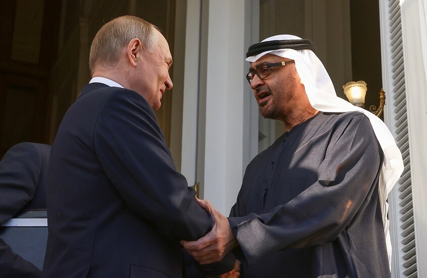 الكرملين حول زيارة بن زايد: مواقف روسيا والإمارات تتطابق بشأن معظم القضايا الراهنة عالميا وإقليميا