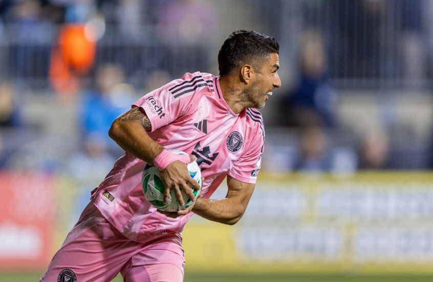 سواريز يقود إنتر ميامي للفوز على بوماس في كأس الدوريات  (فيديو)