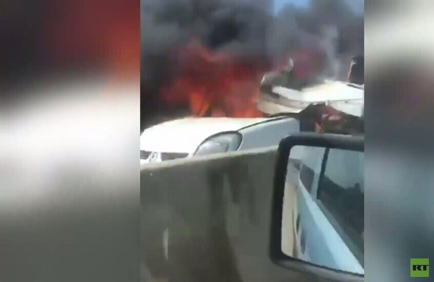 لبنان.. غارة إسرائيلية على سيارة في طريق الزهراني