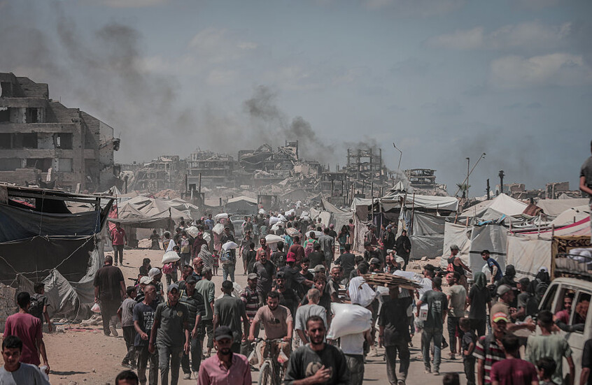 مسؤول إسرائيلي يزعم أن 51% من سكان غزة يريدون الهجرة