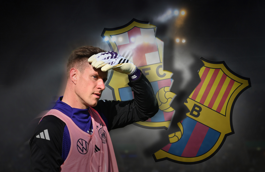 تير شتيغن ينشر رسالة مؤثرة بعد قرار برشلونة بمعاقبته وسحب شارة القيادة منه