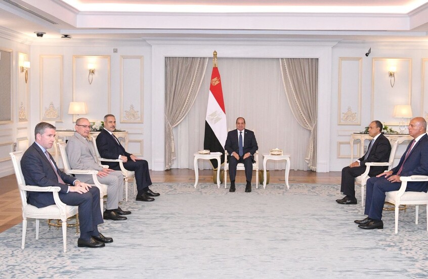 أول تعليق من السيسي على مساعي إسرائيل لإعادة احتلال غزة