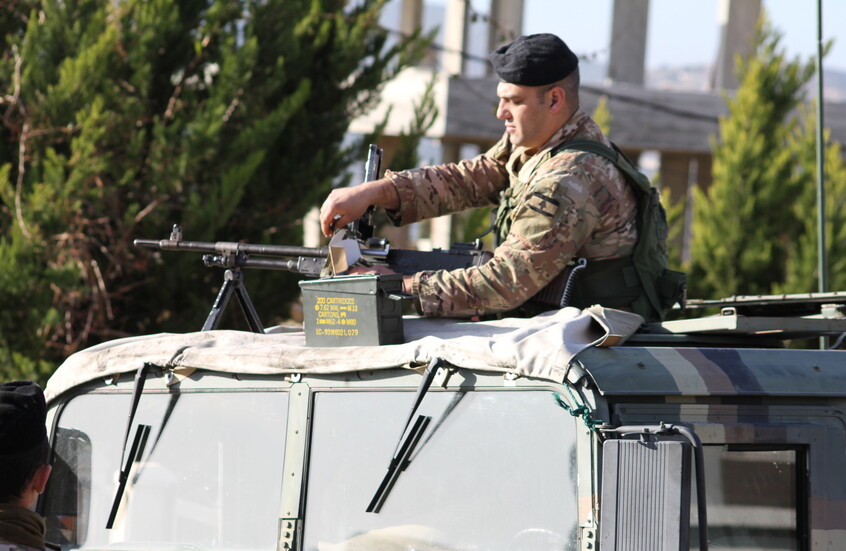 الجيش اللبناني يحذر من "التحركات غير محسوبة النتائج" ويؤكد أنه لن يسمح بالمساس بالسلم الأهلي