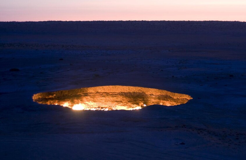 "بوابات الجحيم" في تركمانستان ستغلق قريبا