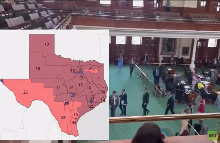 خريطة جديدة لولاية تكساس تثير غضب الديمقراطيين