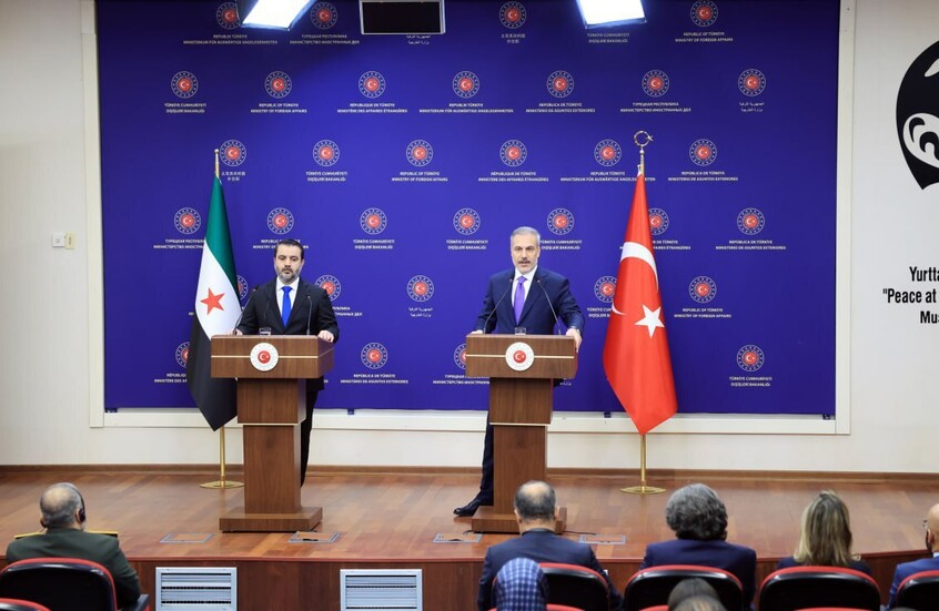 Ankara ve Şam'dan ortak uyarı: İsrail, yönetmek için bölüyor... ve kaosu desteklemek Suriye'nin birliğini tehdit ediyor.