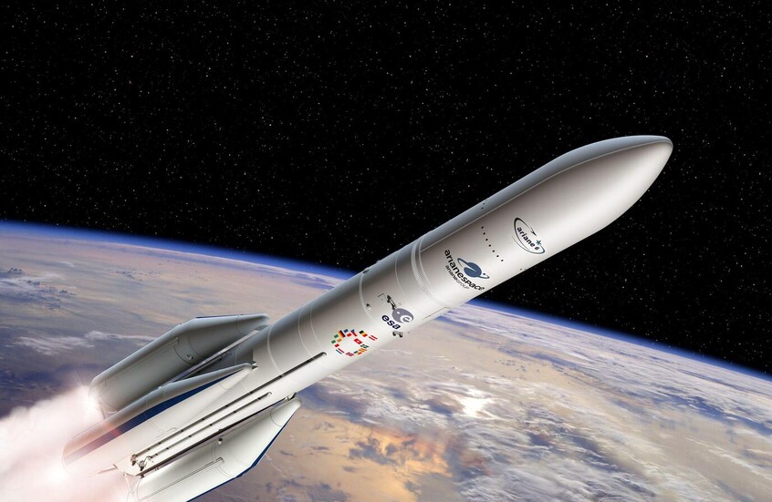 صاروخ  Ariane 6 يحمل إلى المدار قمرا لمراقبة الغلاف الجوي