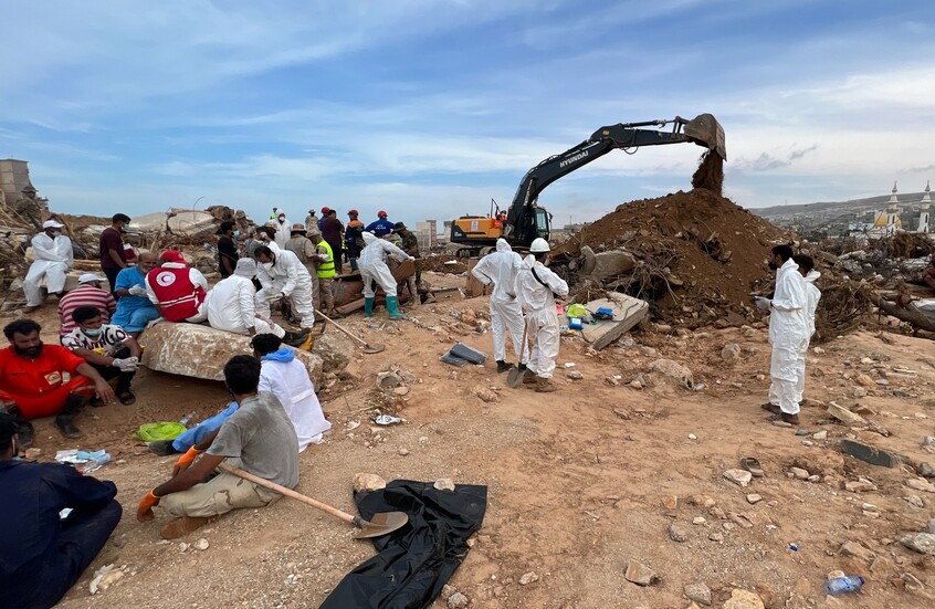 قبل ذكرى فيضانات درنة الثانية.. هيئة البحث عن المفقودين في ليبيا تعلن عن حصيلة جديدة لضحايا الكارثة