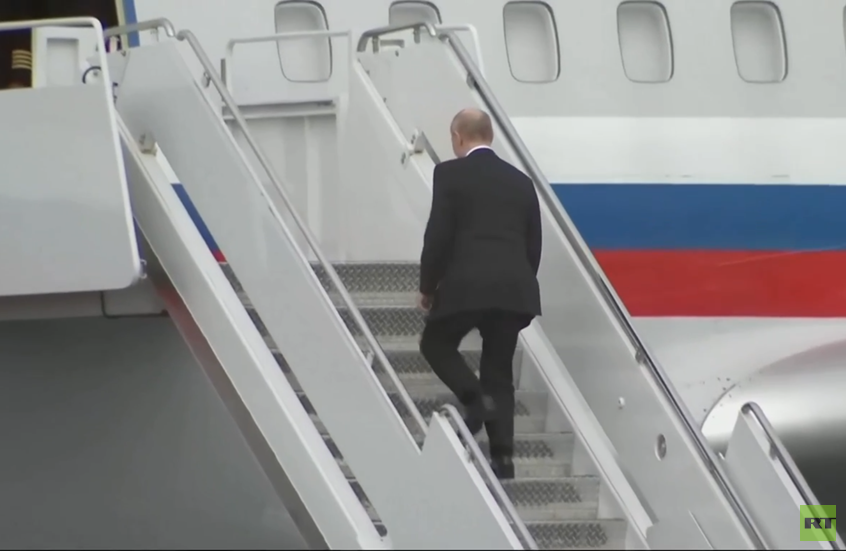 بوتين يغادر ألاسكا عقب انتهاء قمته مع ترامب (فيديو)