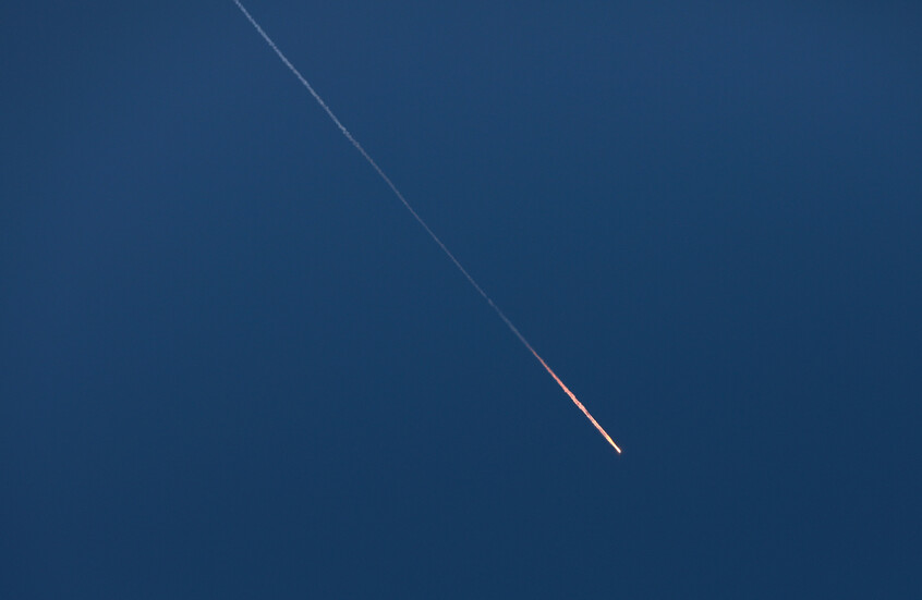 الجيش الإسرائيلي: اعتراض صاروخ أطلق من اليمن