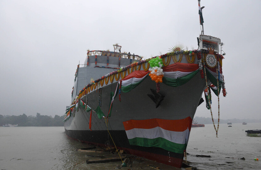 الهند تجهز أسطولها بسفينة أبحاث بحرية متطورة