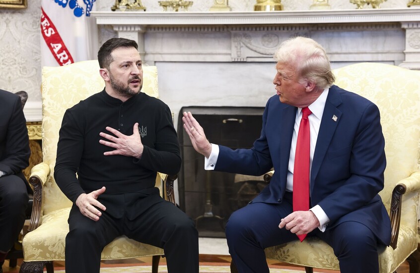 كييف تكثف محاولاتها لضرب مواقع روسية استراتيجية قبيل اجتماع ترامب وزيلينسكي