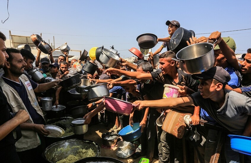 صندوق غزة الإنساني يطلق نظاما جديدا لطلب المساعدات الغذائية مسبقا (صور)