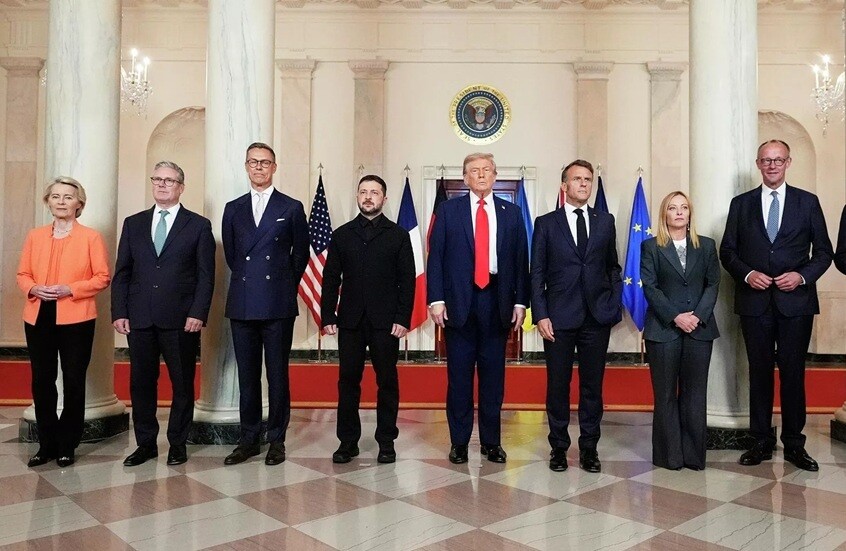 مصدر مشارك في الاجتماع: القادة الأوربيون أدوا أدوارا معدة مسبقا أمام ترامب وزيلينسكي