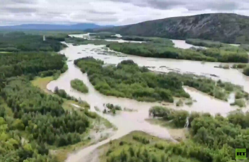 روسيا .. أمطار غزيرة تضرب ماغادان