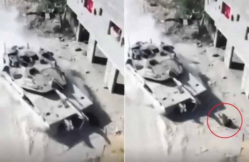 رئيس الأركان الإسرائيلي يلتقي سائق دبابة دهست عنصرا من "القسام" في خان يونس (فيديو)