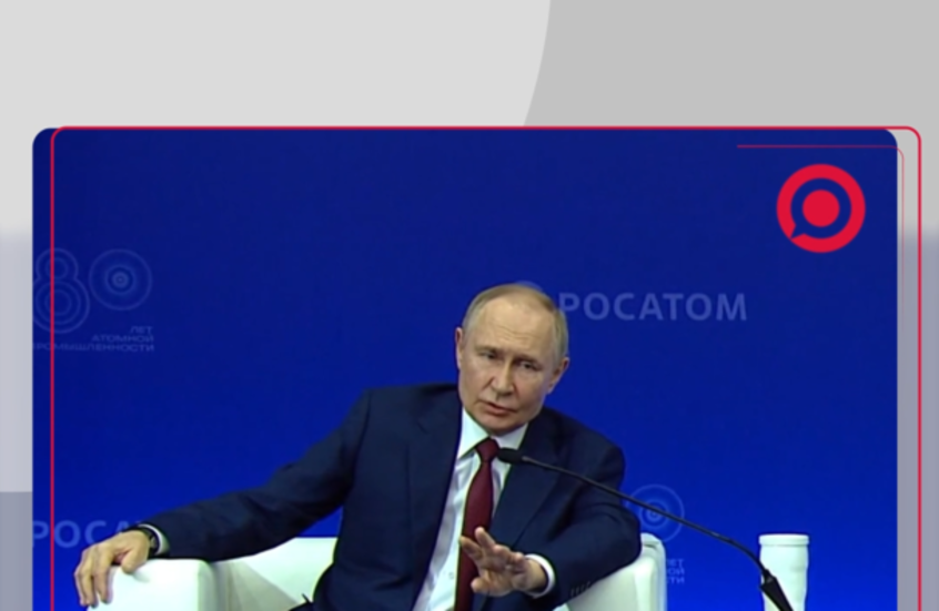 بوتين: نحن نبذل جهدنا لإنهاء النزاع  الذي بدأ في 2014 عندما هاجموا المدنيين في دونباس