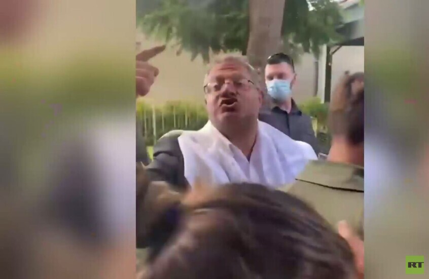 ناشطون يعترضون طريق إيتمار بن غفير