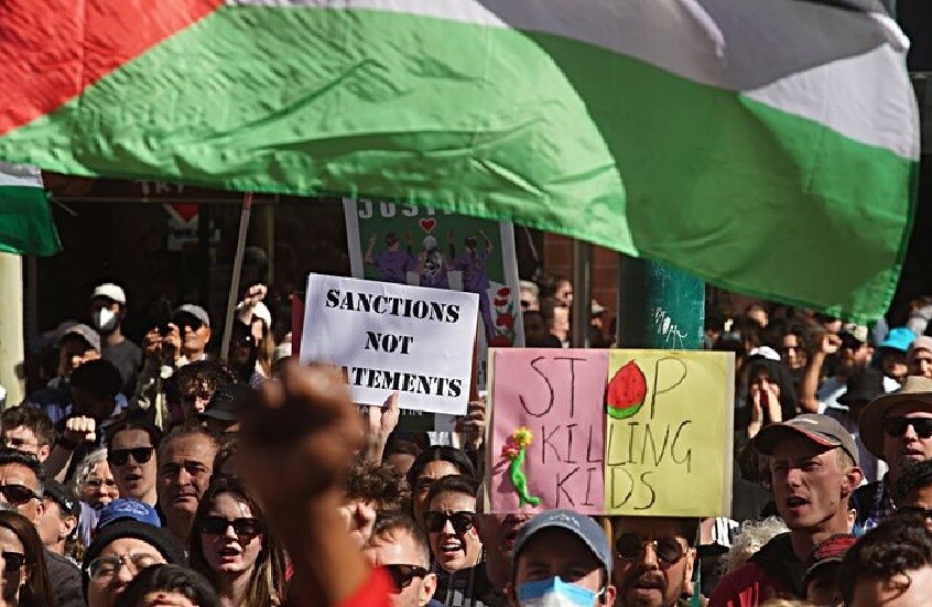 أستراليا تشهد واحدة من أكبر التظاهرات الداعمة لفلسطين