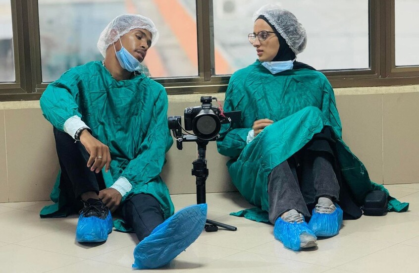 "قصة حب لم تكتمل".. نيران إسرائيل تقتل الصحفي الفلسطيني محمد سلامة قبل أيام من زفافه (صور + فيديو)