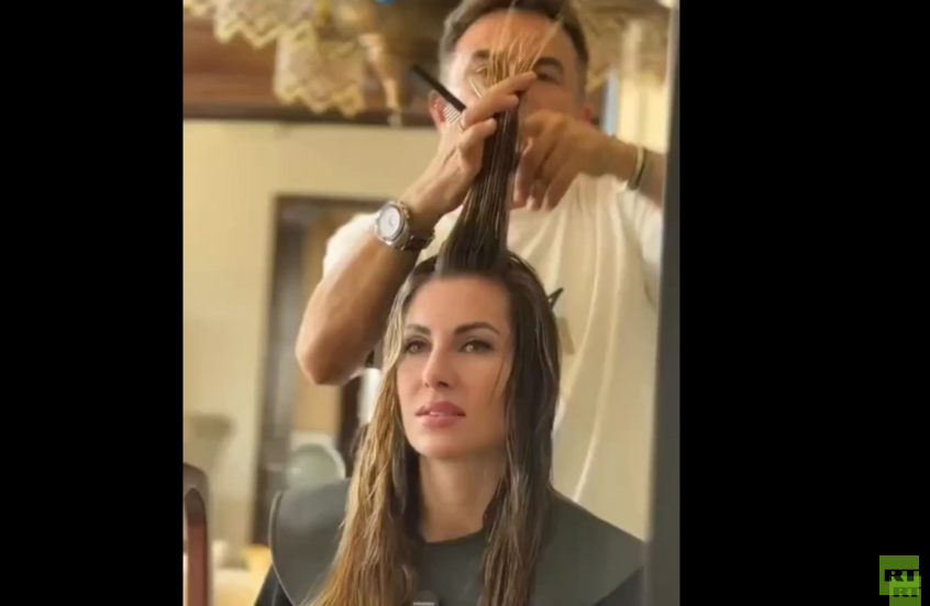 مبعوثة ترامب بين يدي حلاق لبناني في بيروت (فيديو)