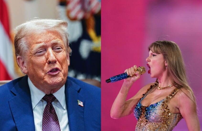 تايلور سويفت تشعل مواقع التواصل.. وترامب يعلق!