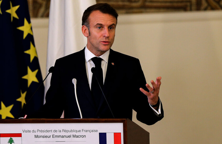 ماكرون يرحب بالتمديد لـ"اليونيفيل"