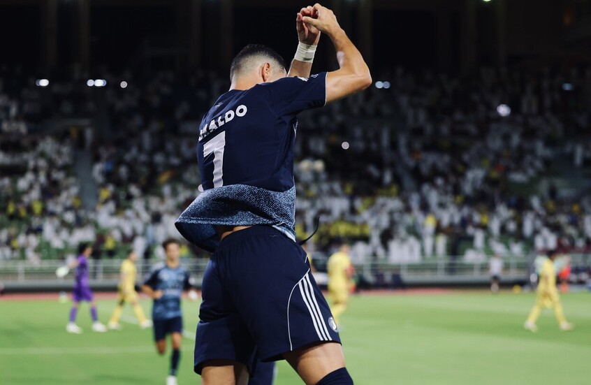 "بكلمتين فقط".. رونالدو يعلق بعد فوز النصر على التعاون (صورة)