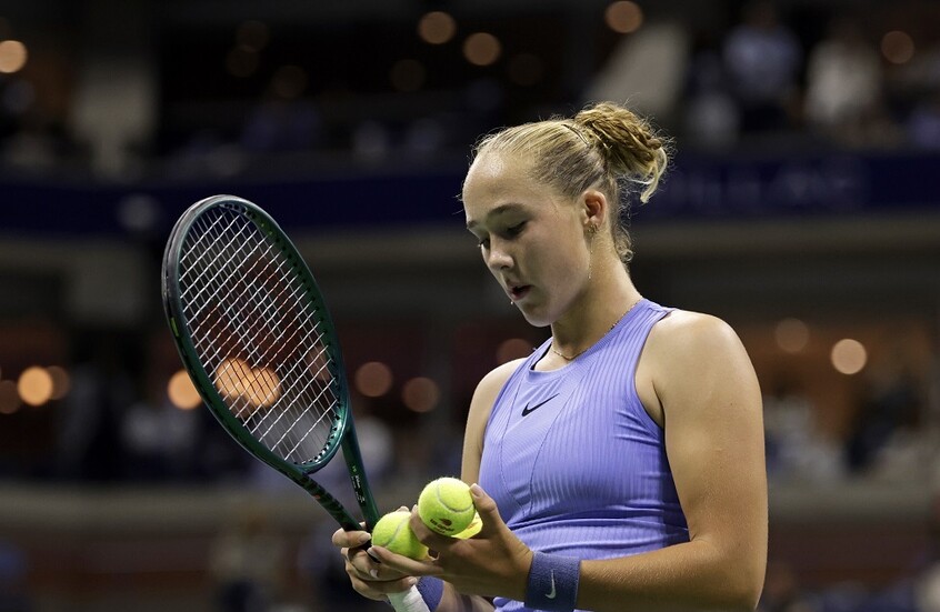 مفاجأة مدوية في بطولة أمريكا المفتوحة للتنس (فيديو)