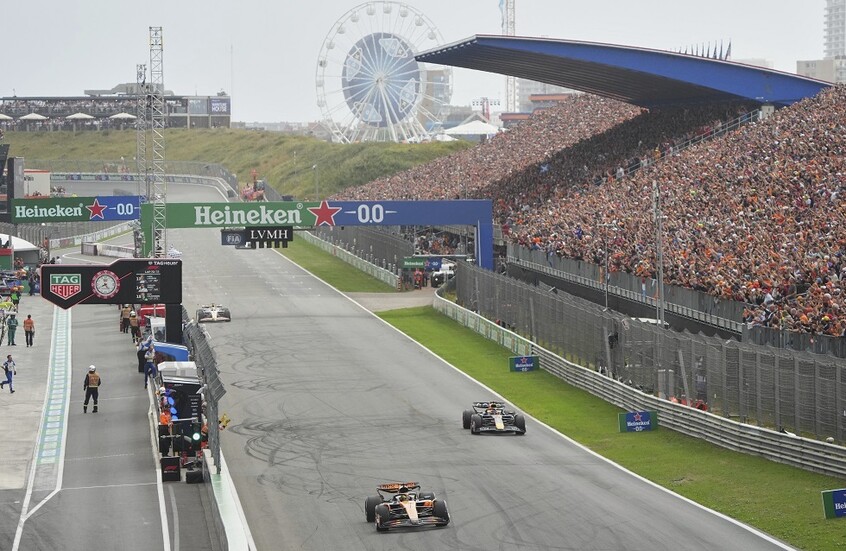 بياستري يفوز بجائزة هولندا الكبرى للفورمولا1.. وحجار يعتلي منصة التتويج لأول مرة (فيديو)