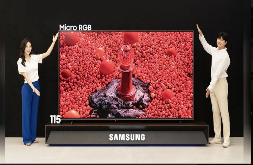 سامسونغ تطلق أول تلفزيون في العالم بتقنية Micro RGB