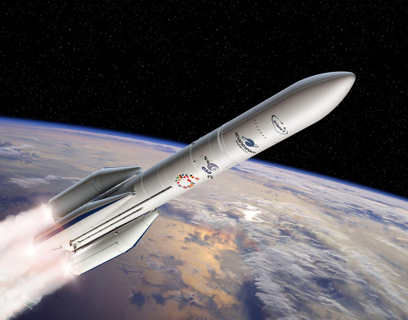 صاروخ Ariane 6 يحمل إلى المدار قمرا لمراقبة الغلاف الجوي