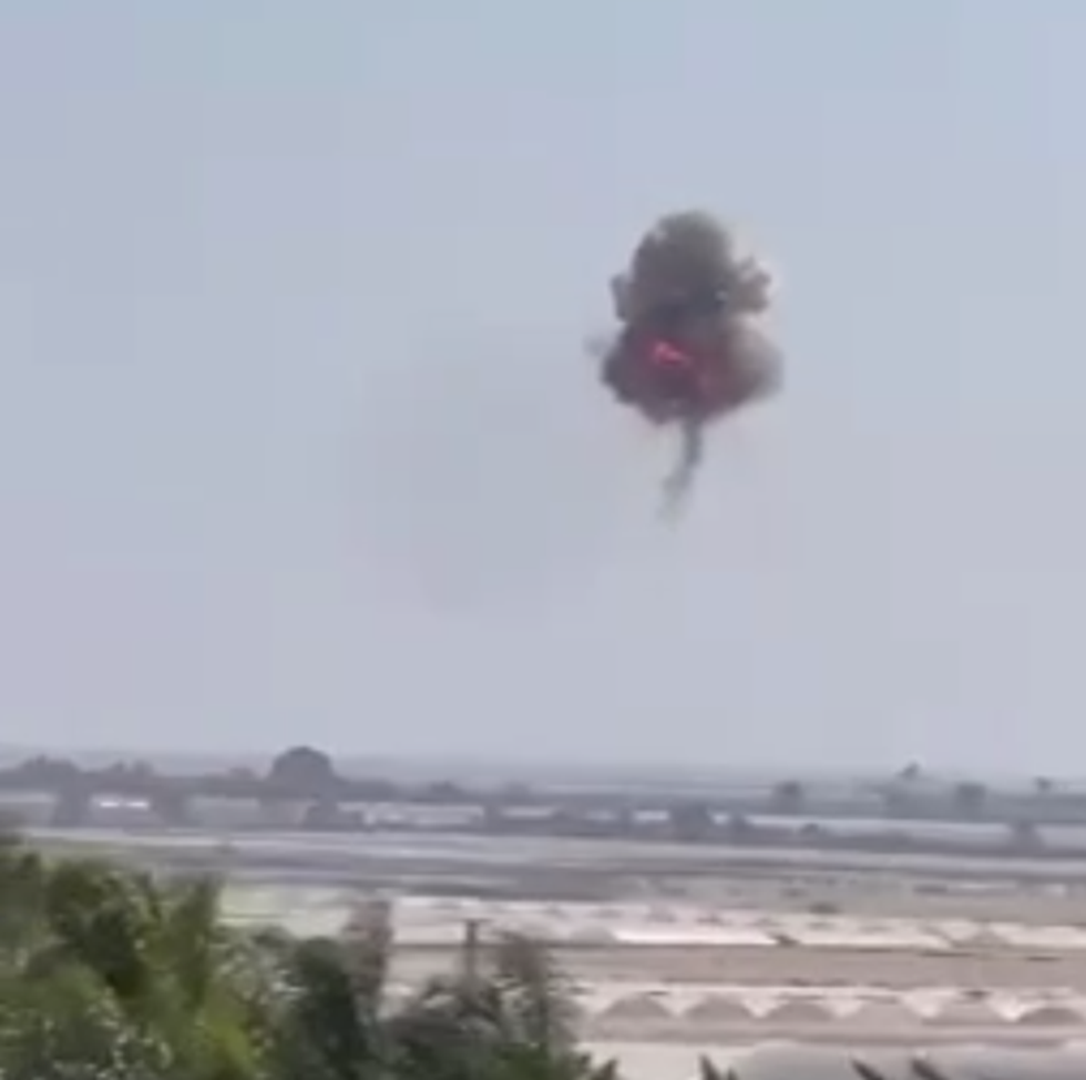 وصلت إلى غلاف غزة.. الجيش الإسرائيلي يعلن اعتراض مسيرة أطلقت من اليمن (فيديو)