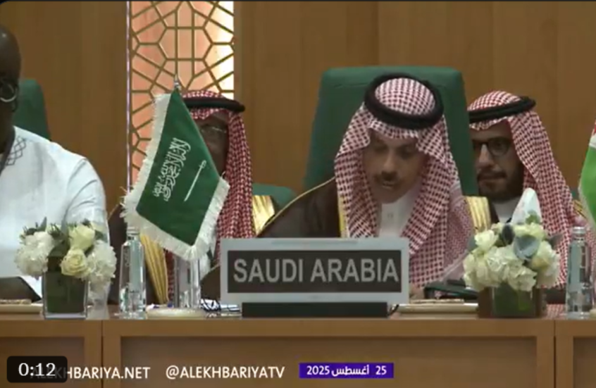 وزير الخارجية السعودي: حل الدولتين هو السبيل الوحيد للسلام في المنطقة