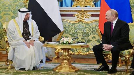 محمد بن زايد يزور روسيا