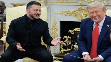 ترامب يجتمع بزيلينسكي وقادة أوروبا