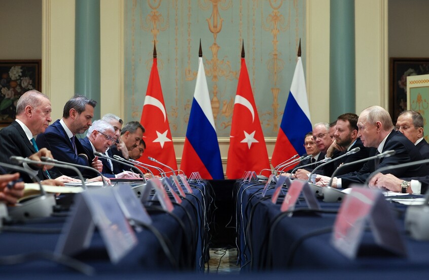 بوتين يشيد بجهود أردوغان للتسوية في أوكرانيا: مفاوضات إسطنبول حلّت معضلات إنسانية