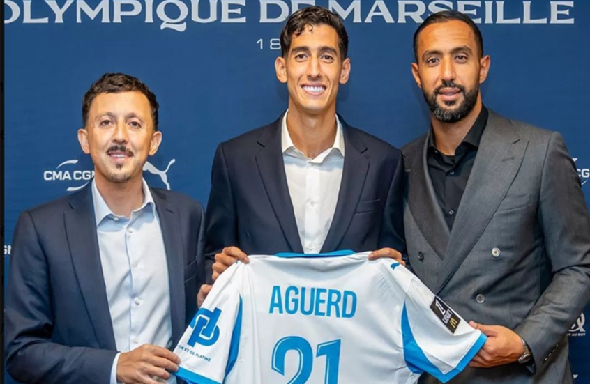 مارسيليا يتعاقد مع الدولي المغربي نايف أكرد