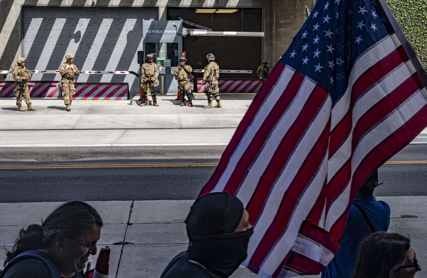 قاض أمريكي: إرسال ترامب القوات إلى لوس أنجلوس غير قانوني