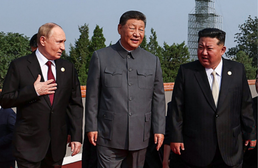 ترامب لشي جين بينغ: "انقل تحياتي لبوتين وكيم.. بينما تُعدّون مؤامرة ضد أمريكا"