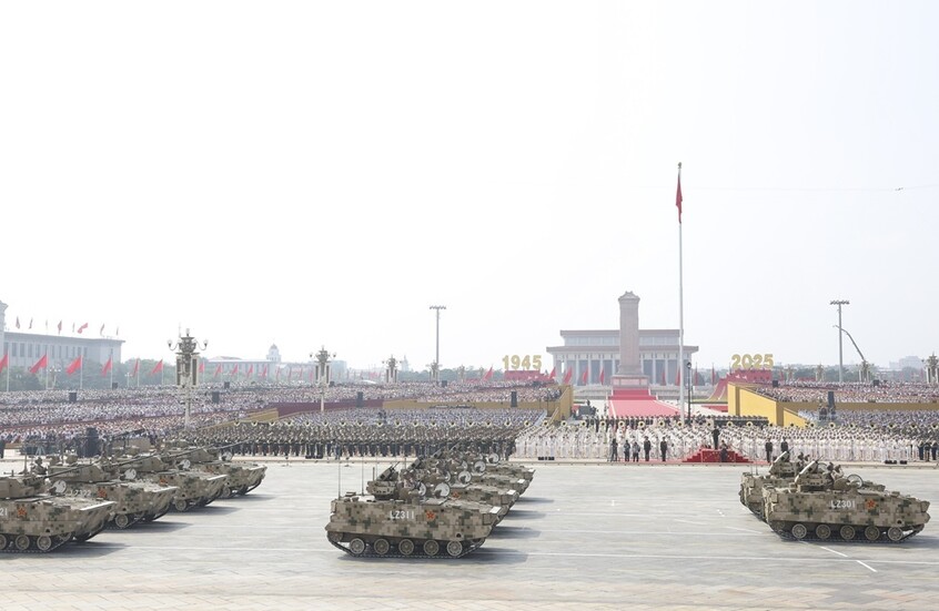 العرض العسكري الضخم في الصين مع الذكرى الـ80 للانتصار في الحرب العالمية الثانية (صور+فيديو)