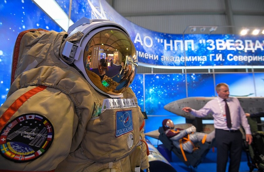 روسيا ترسل بزة فضائية من جيل جديد لمحطة الفضاء الدولية