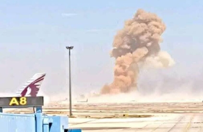انفجار في قاعدة عسكرية سابقة قرب مطار دمشق الدولي

