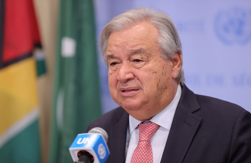 روسيا تبعث رسالة إلى غوتيريش بشأن رد الأمم المتحدة حول 